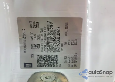 2020 Chevrolet Colorado Lt z USA, uszkodzony, nr VIN 1GCHSCEA3L1150313